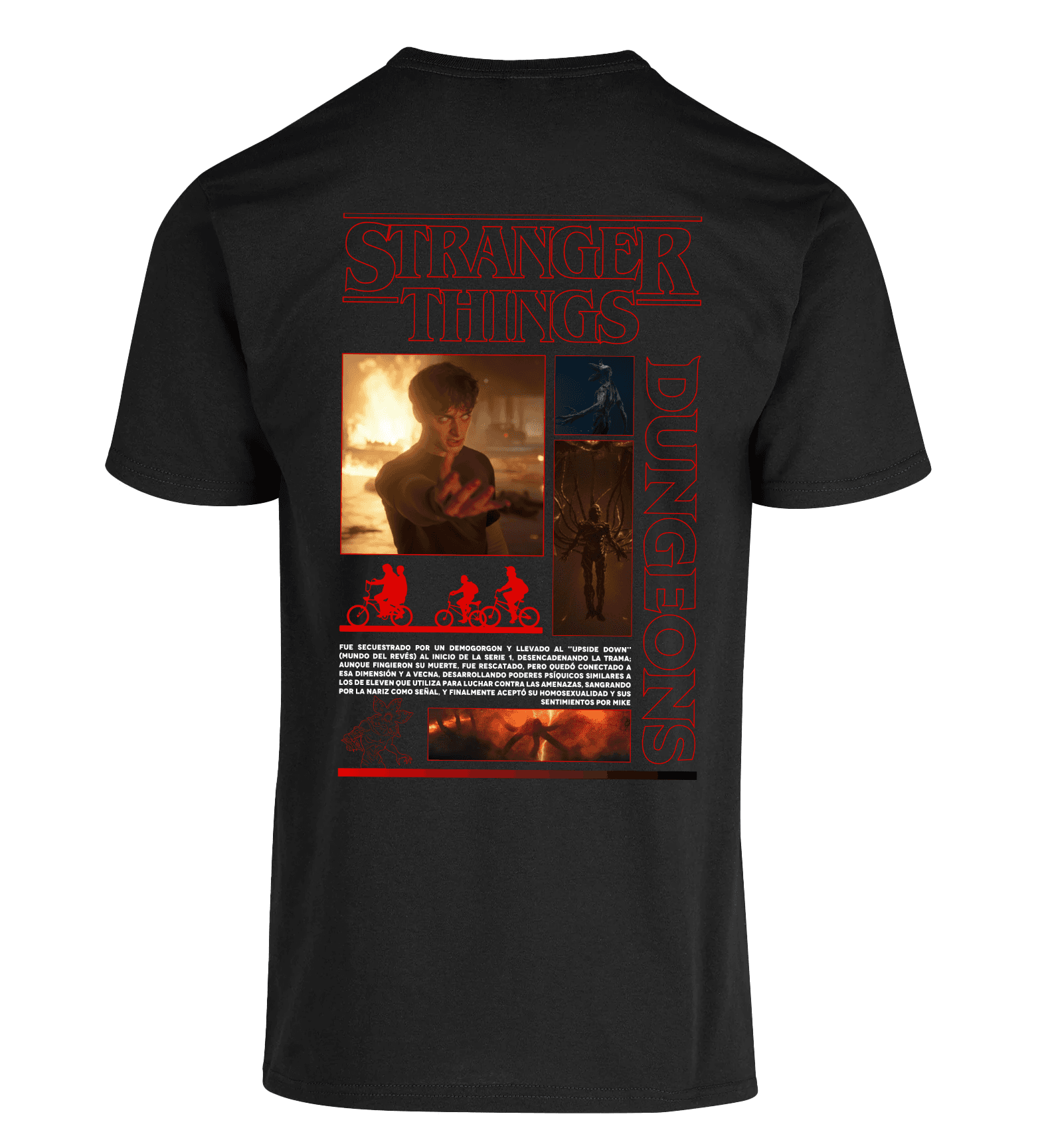 Playera Stranger Things · Edición limitada frente